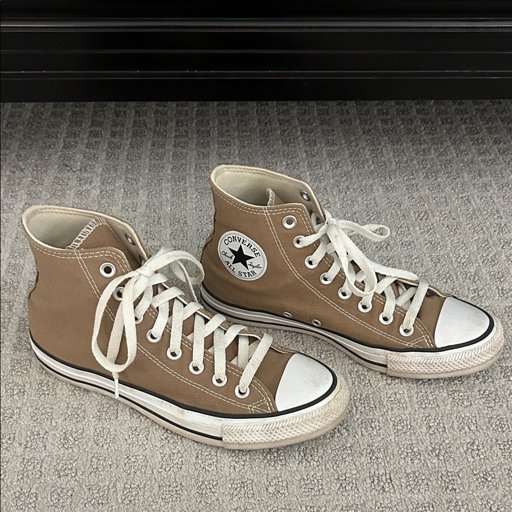 Converse High-Top Sneakers - Tan